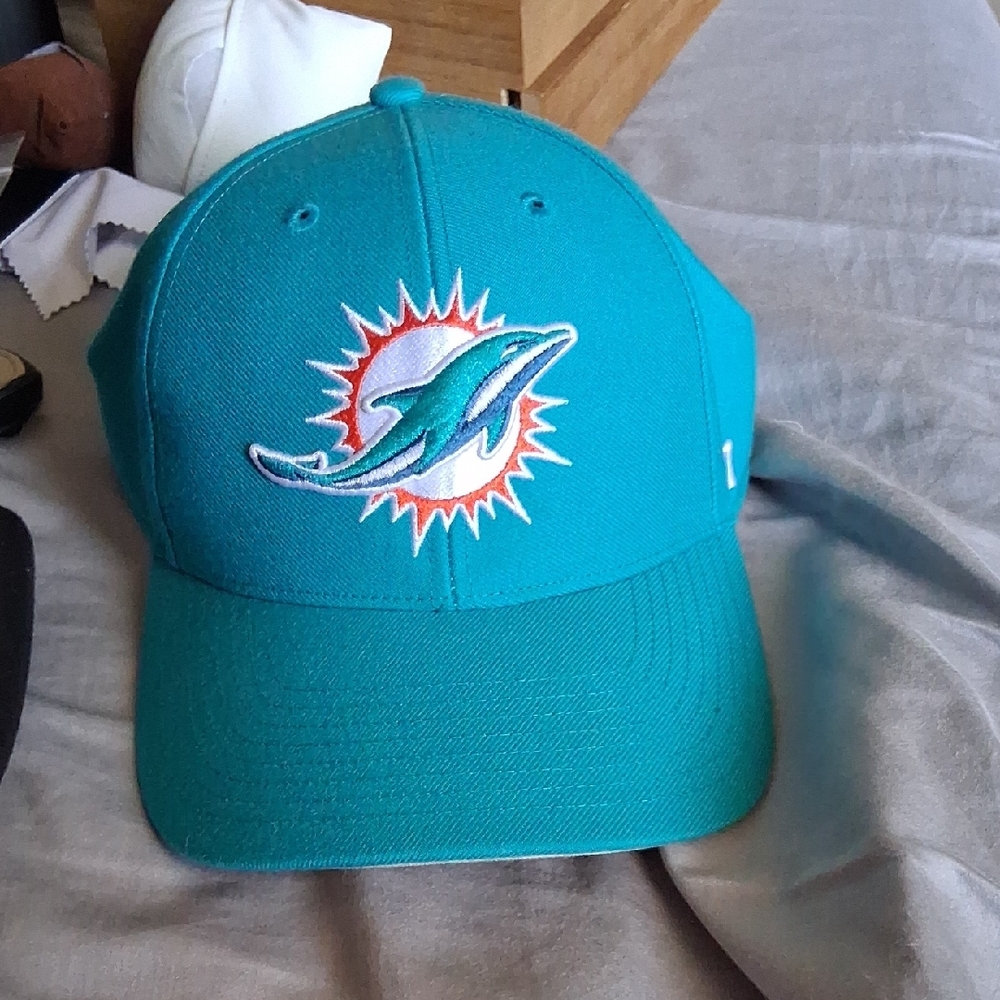 Teal Dolphins Logo Cap